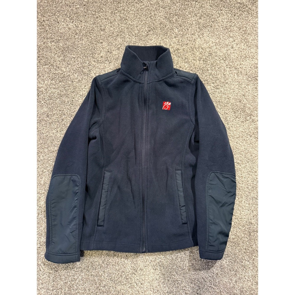 Women's Navy Fleece Jacket